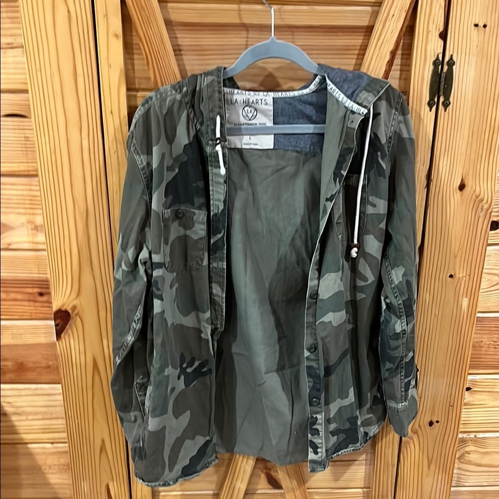 La Hearts Camo Jacket